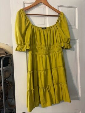 Green dress